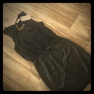 Black sequin dress